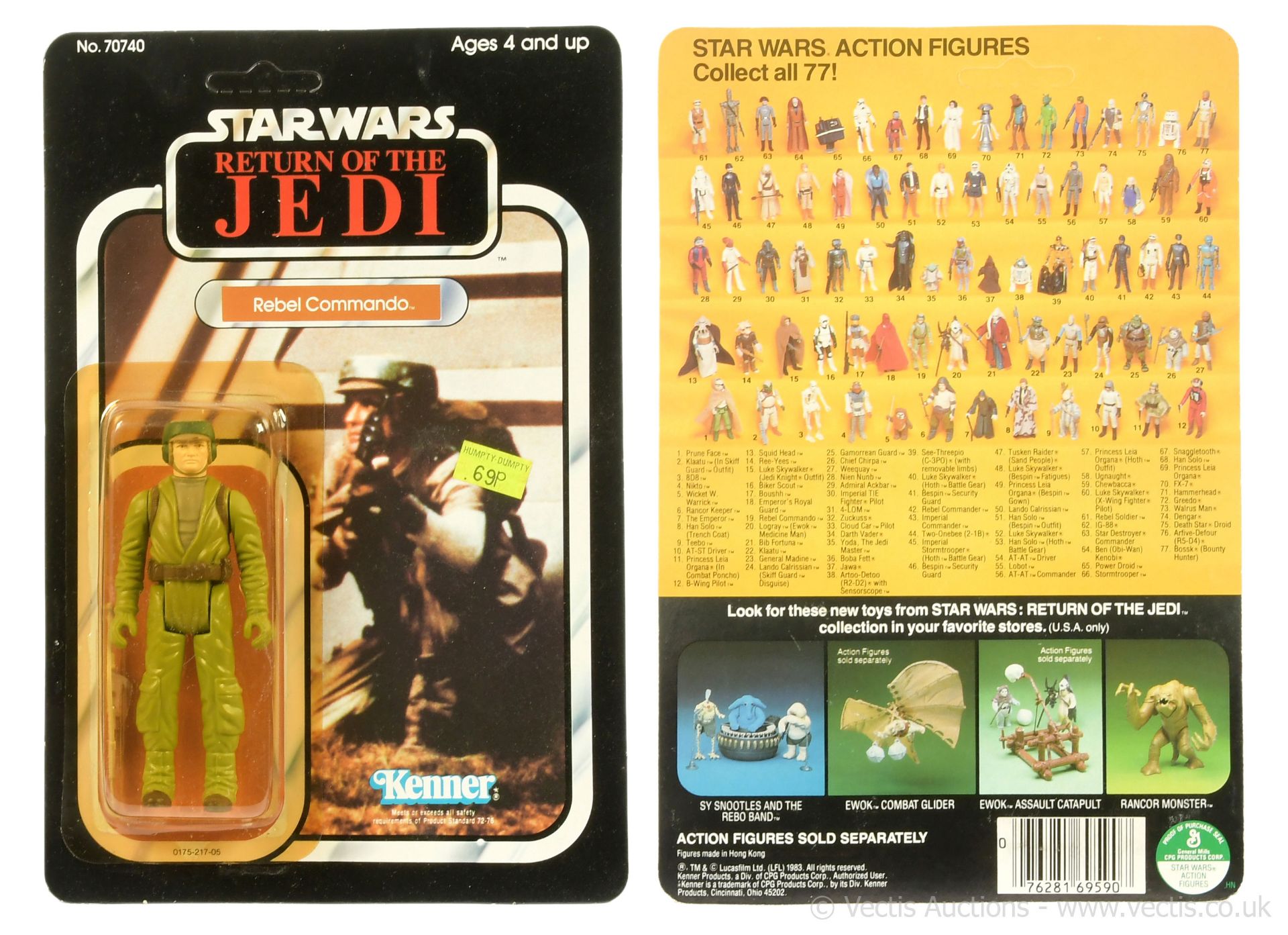 Kenner Star Wars Return of the Jedi vintage