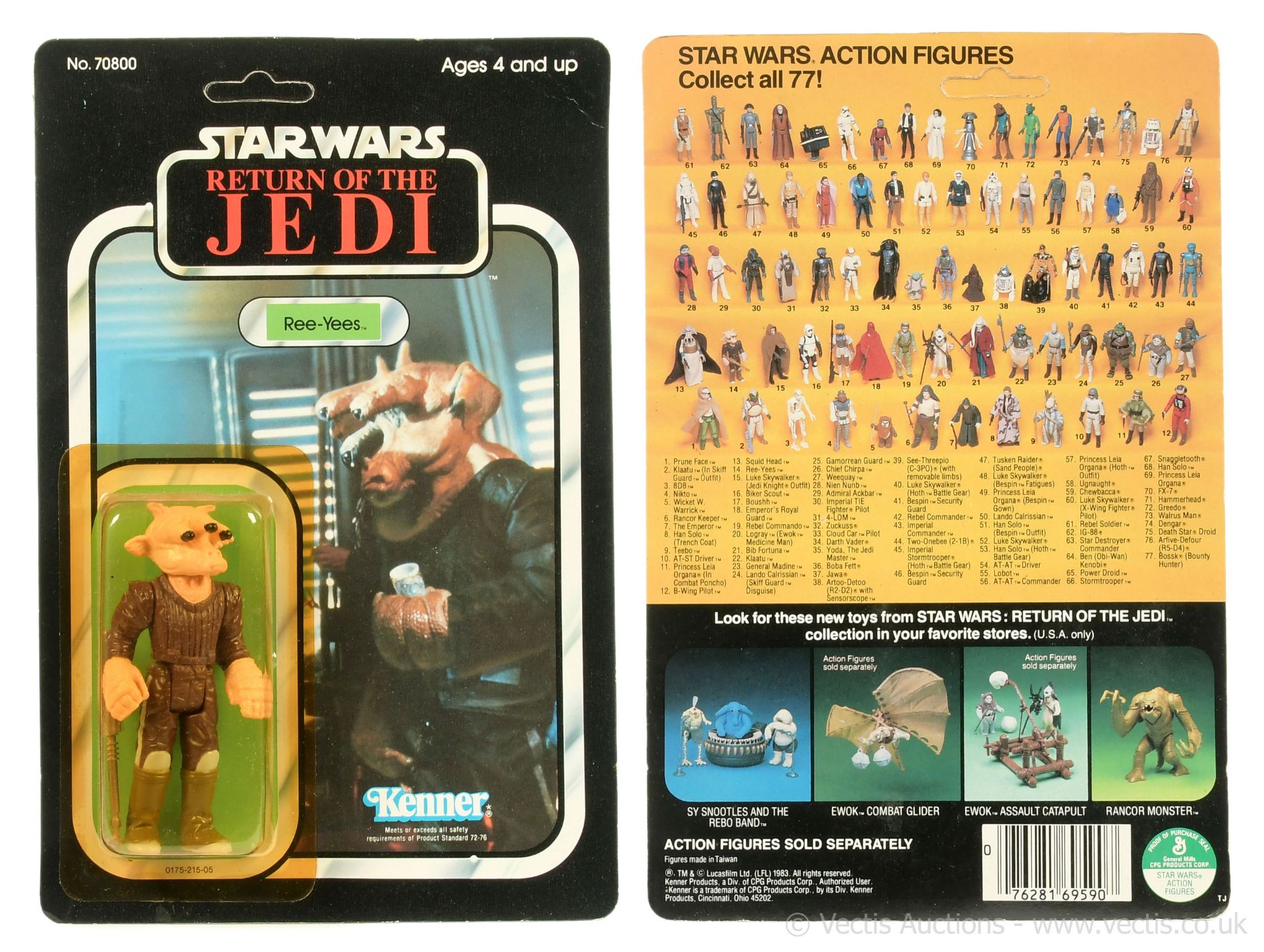 Kenner Star Wars Return of the Jedi vintage