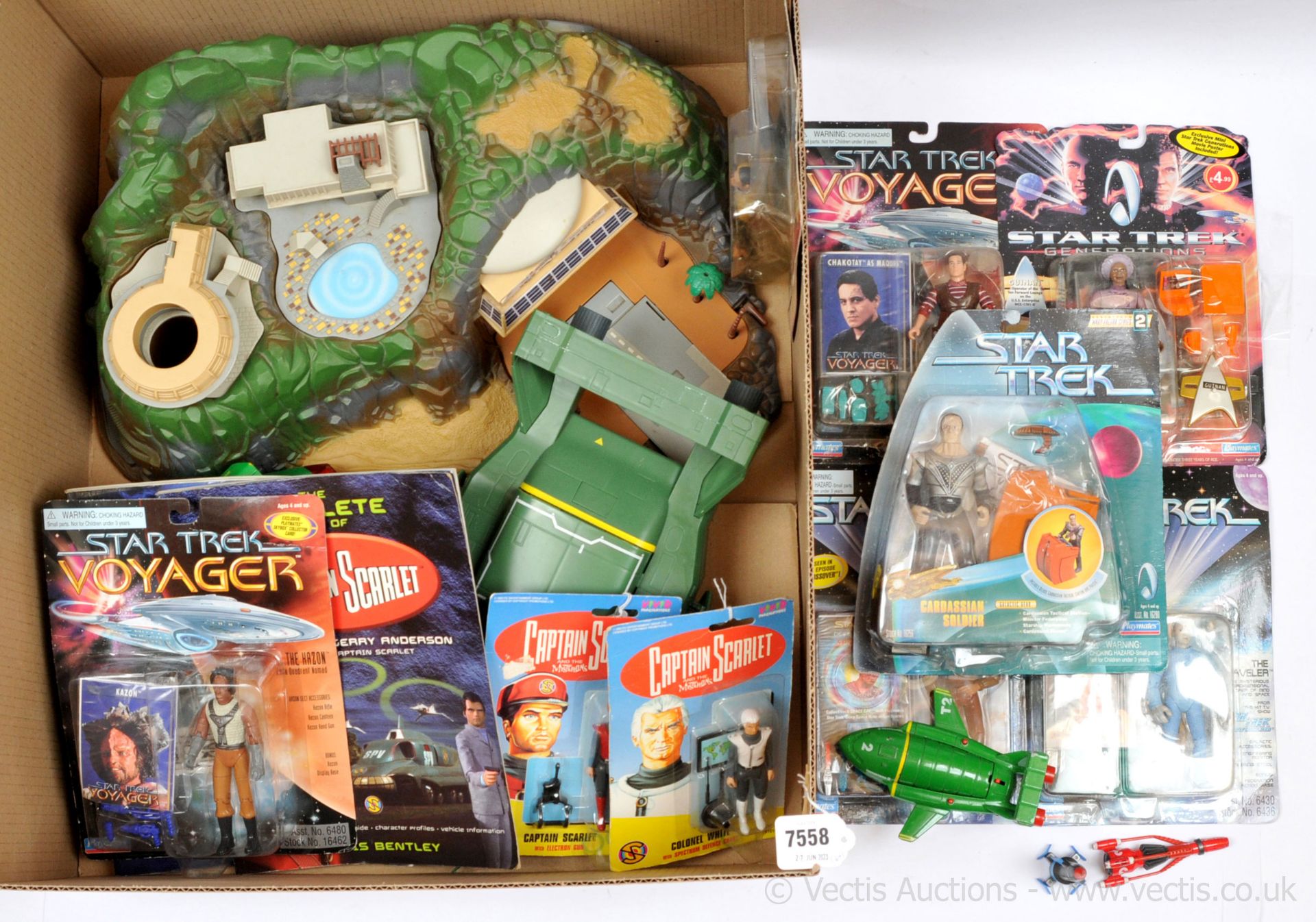 QTY inc Selection of Gerry Anderson collectables