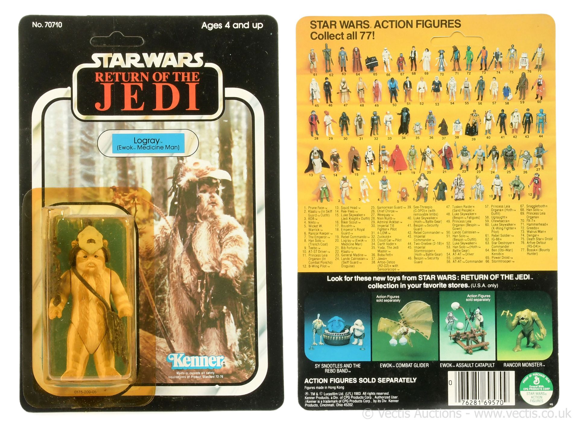 Kenner Star Wars Return of the Jedi vintage