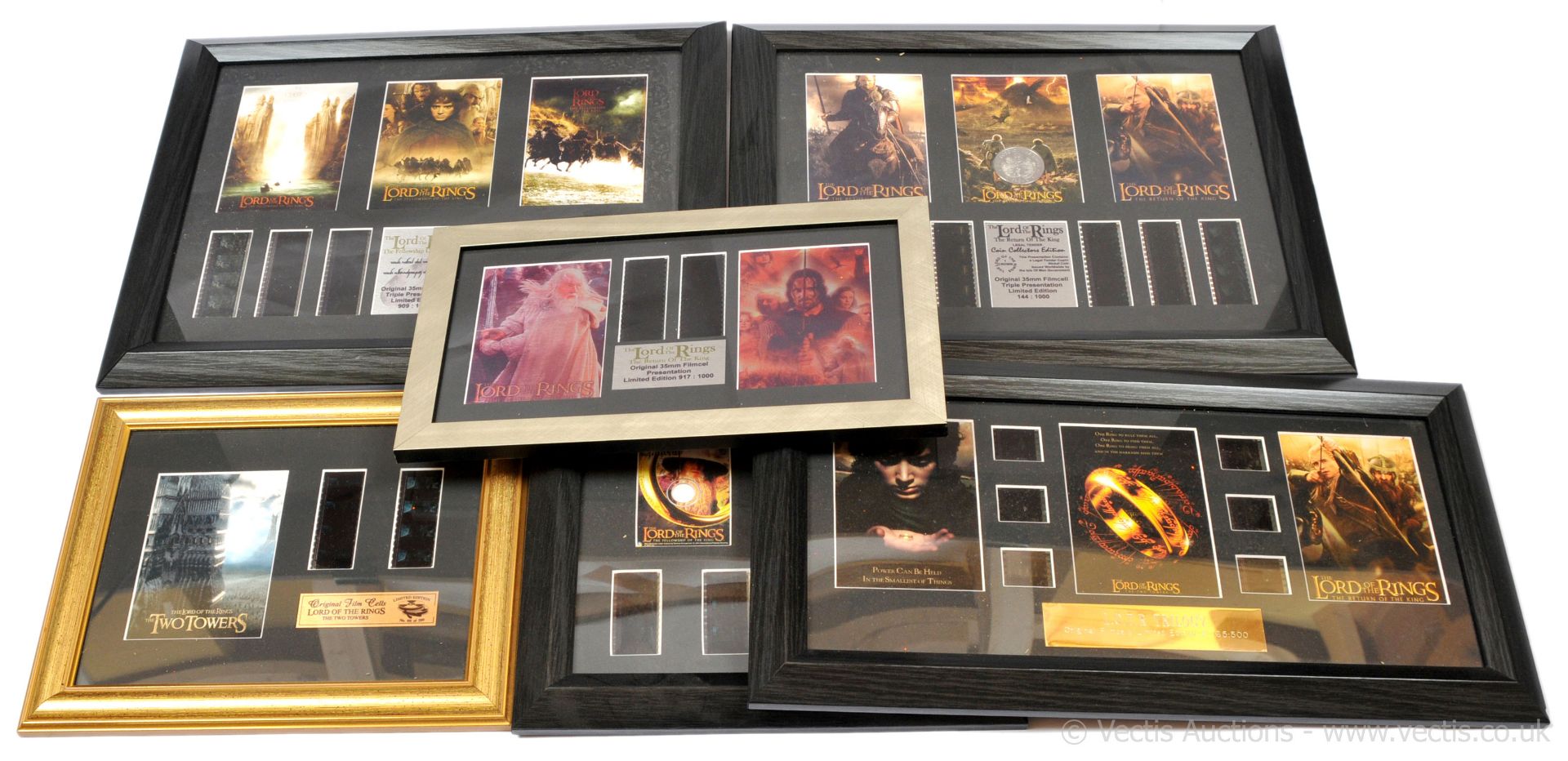 GRP inc Lord of the Rings framed LE film cell