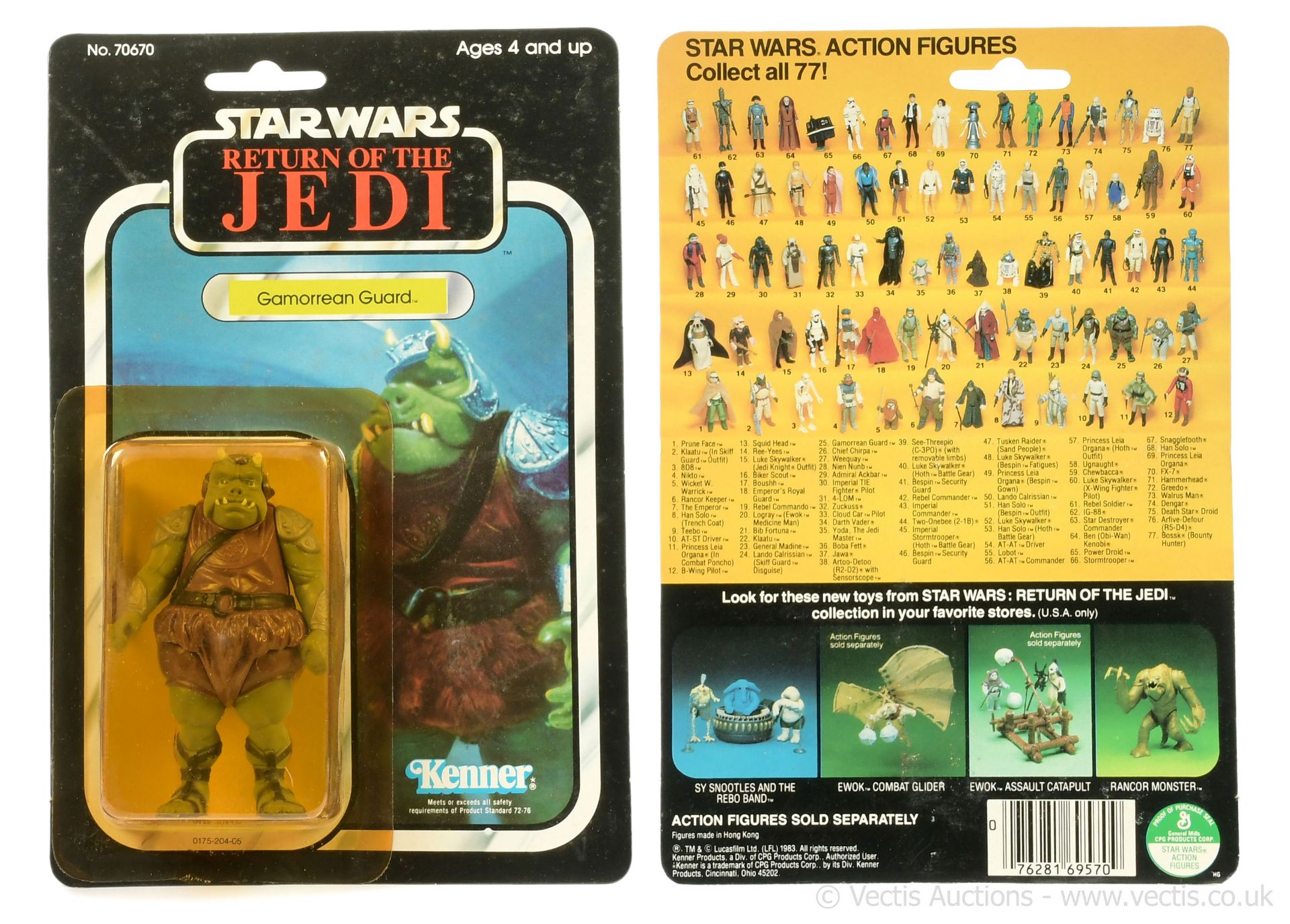 Kenner Star Wars Return of the Jedi vintage