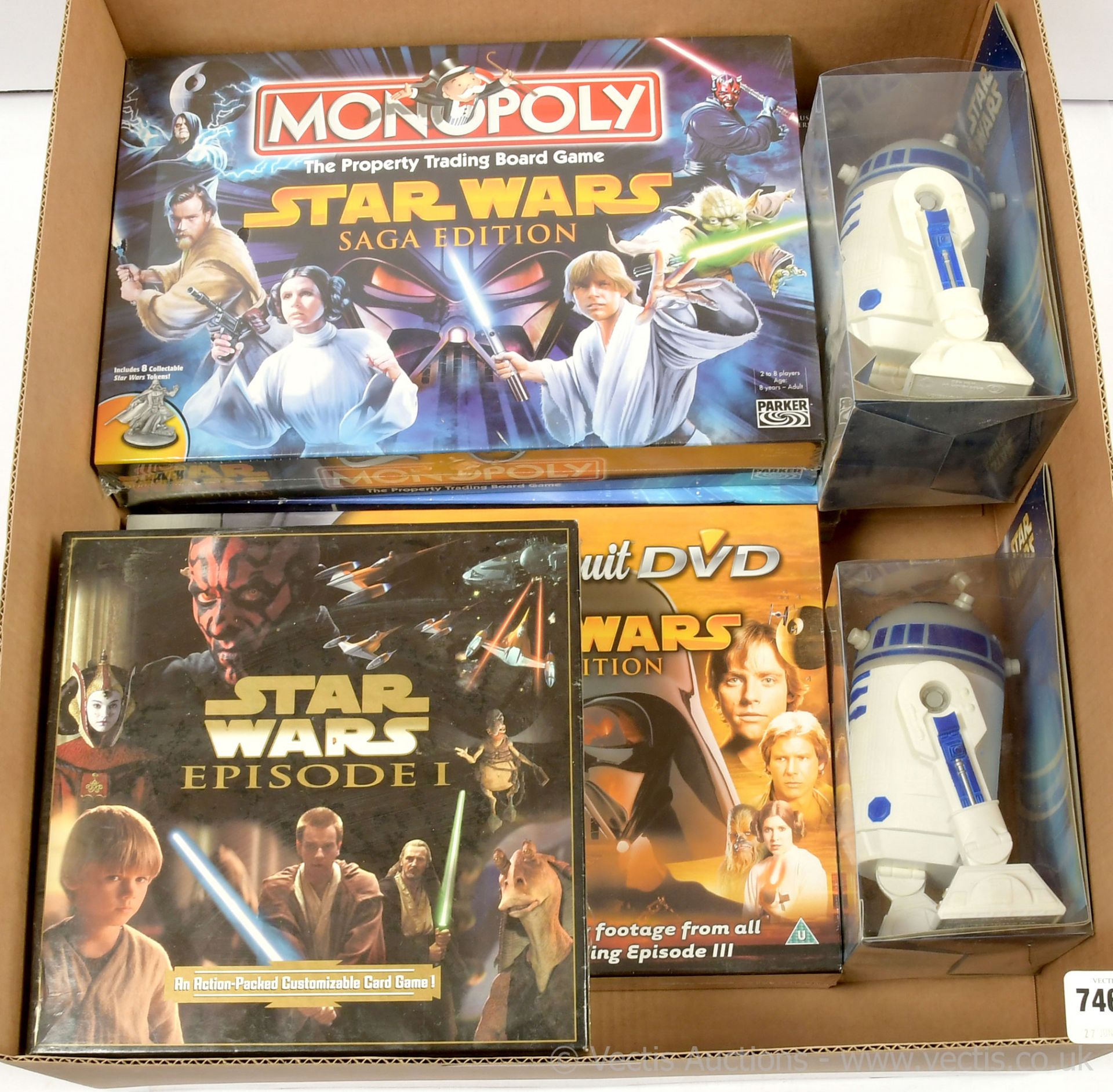 GRP inc Quantity of modern Star Wars related