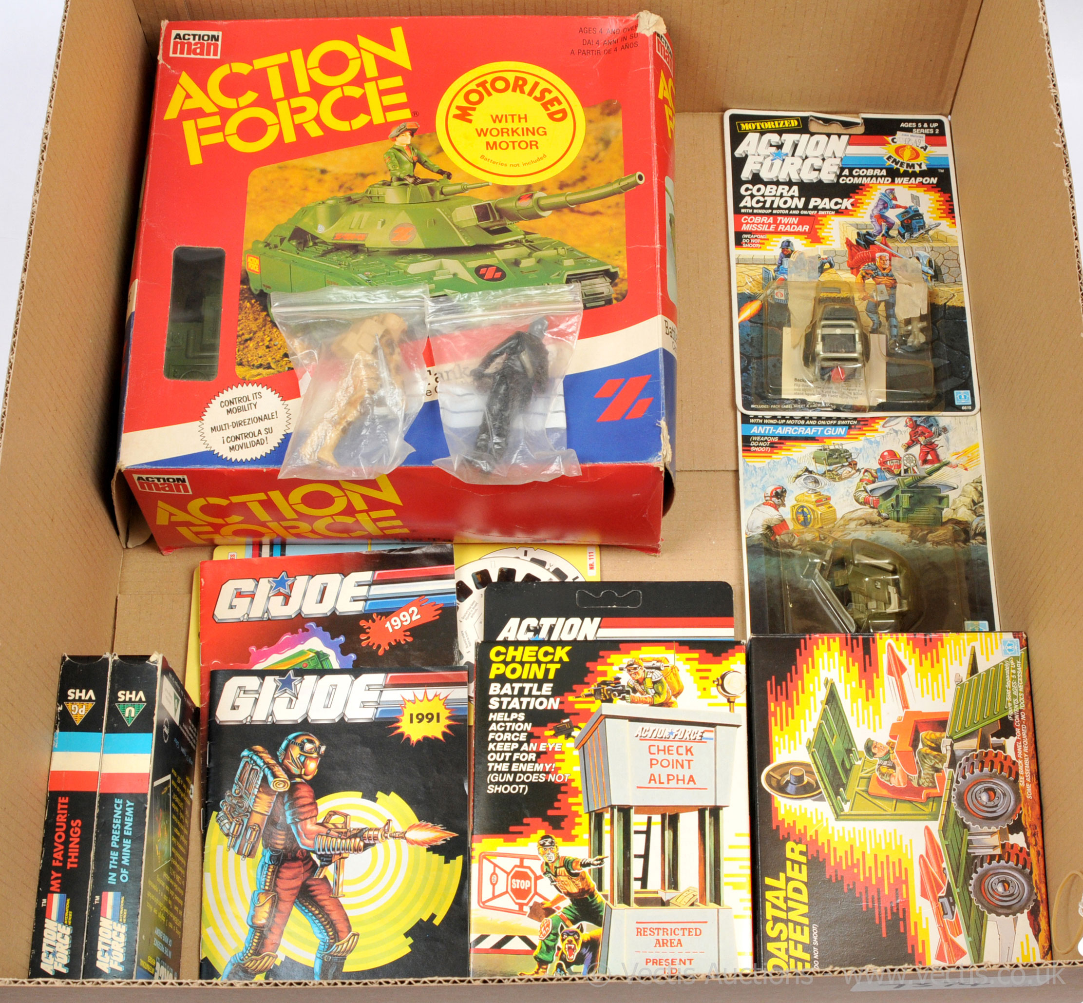 GRP inc Quantity of vintage Palitoy Action Force