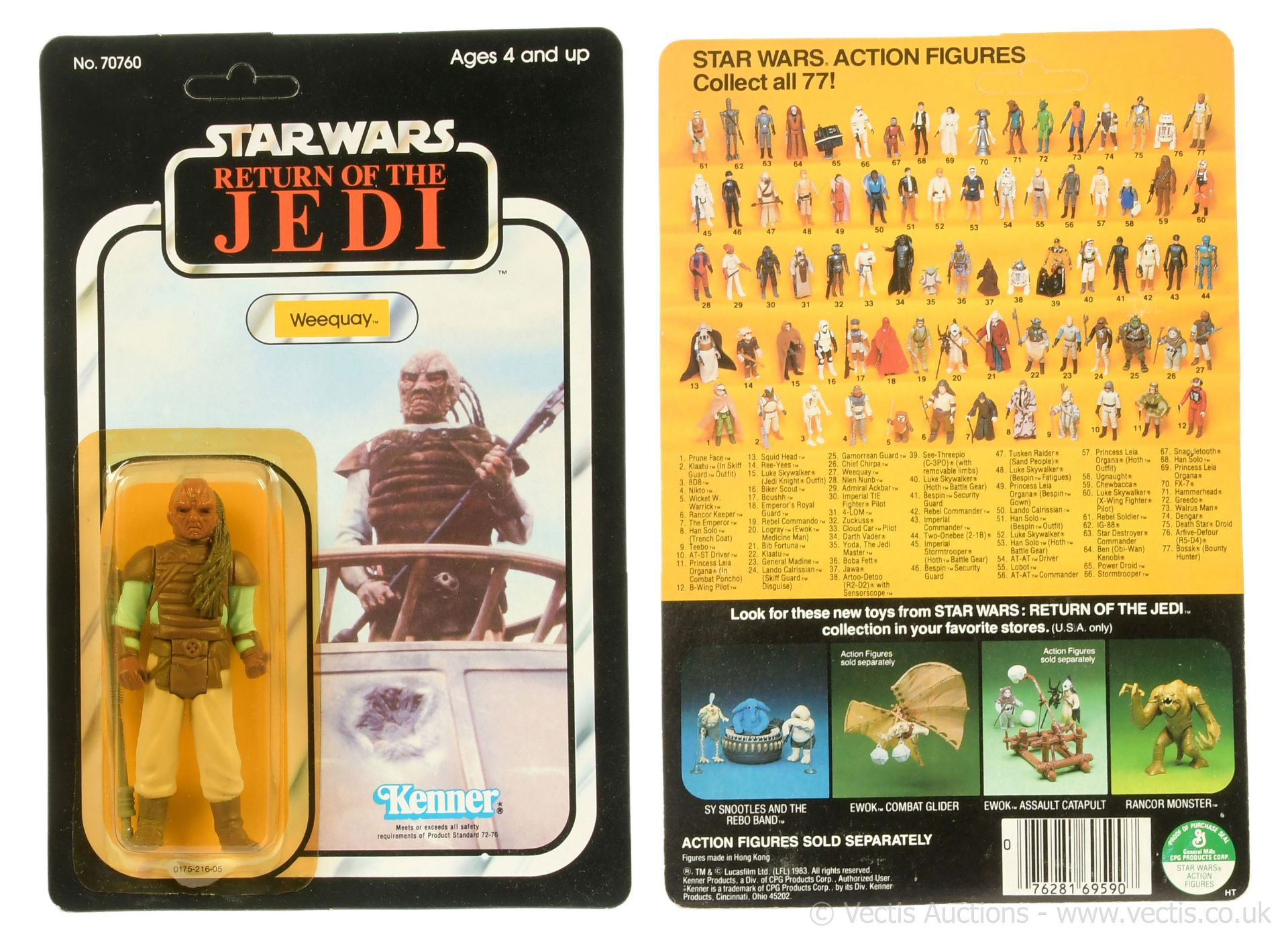 Kenner Star Wars Return of the Jedi vintage