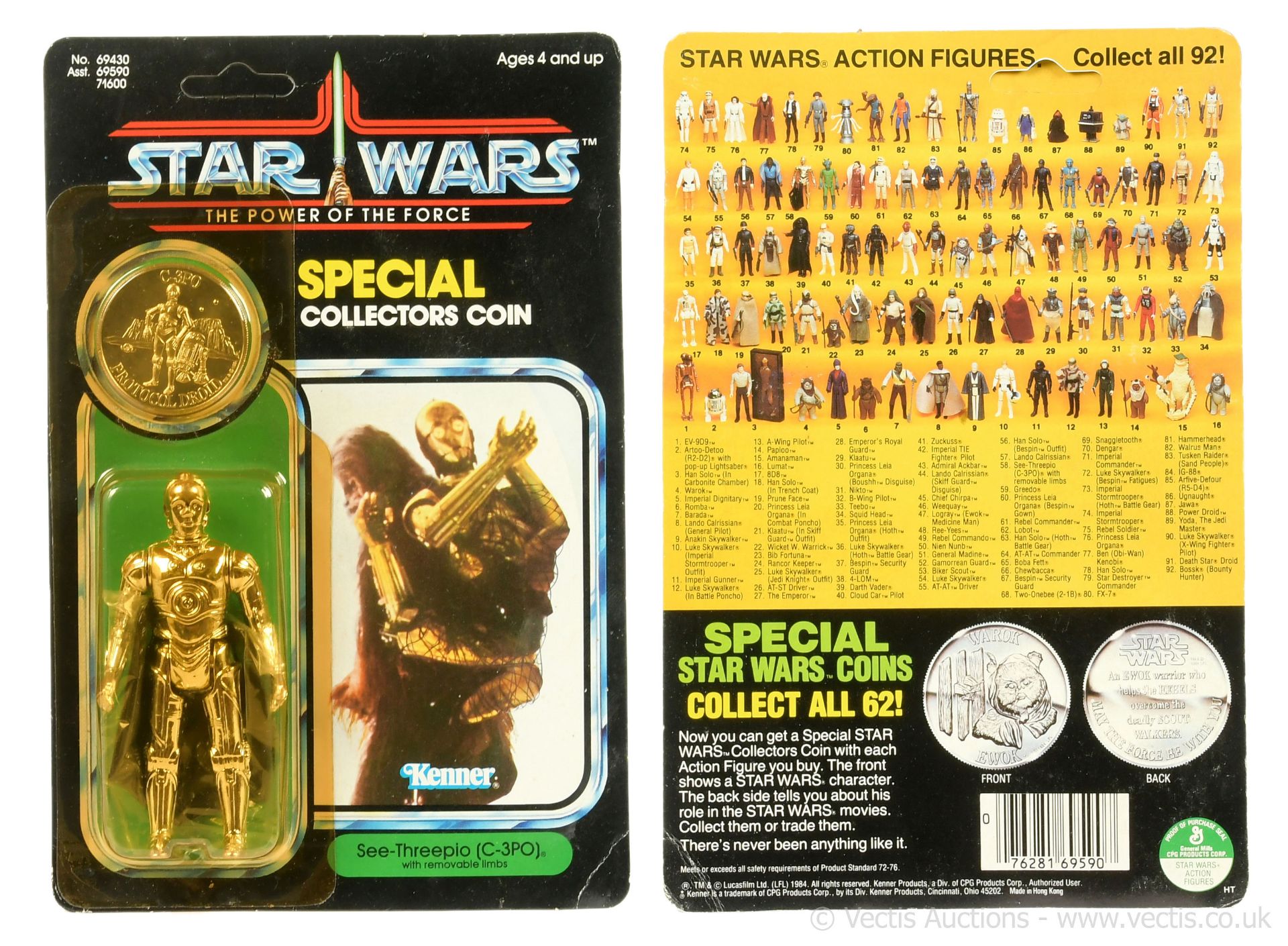 Kenner Star Wars vintage The Power of the Force