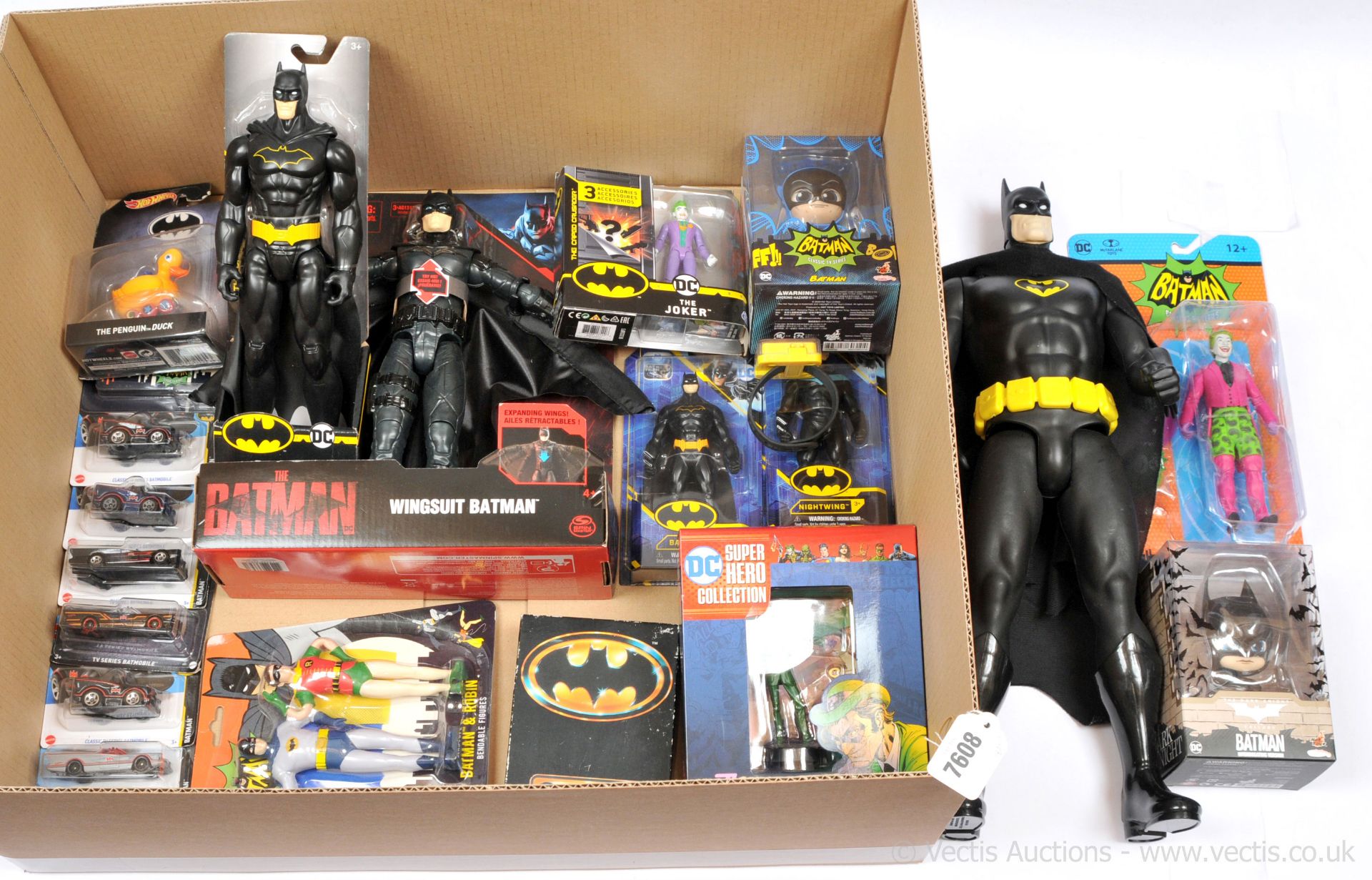 QTY inc Quantity of Batman related collectables