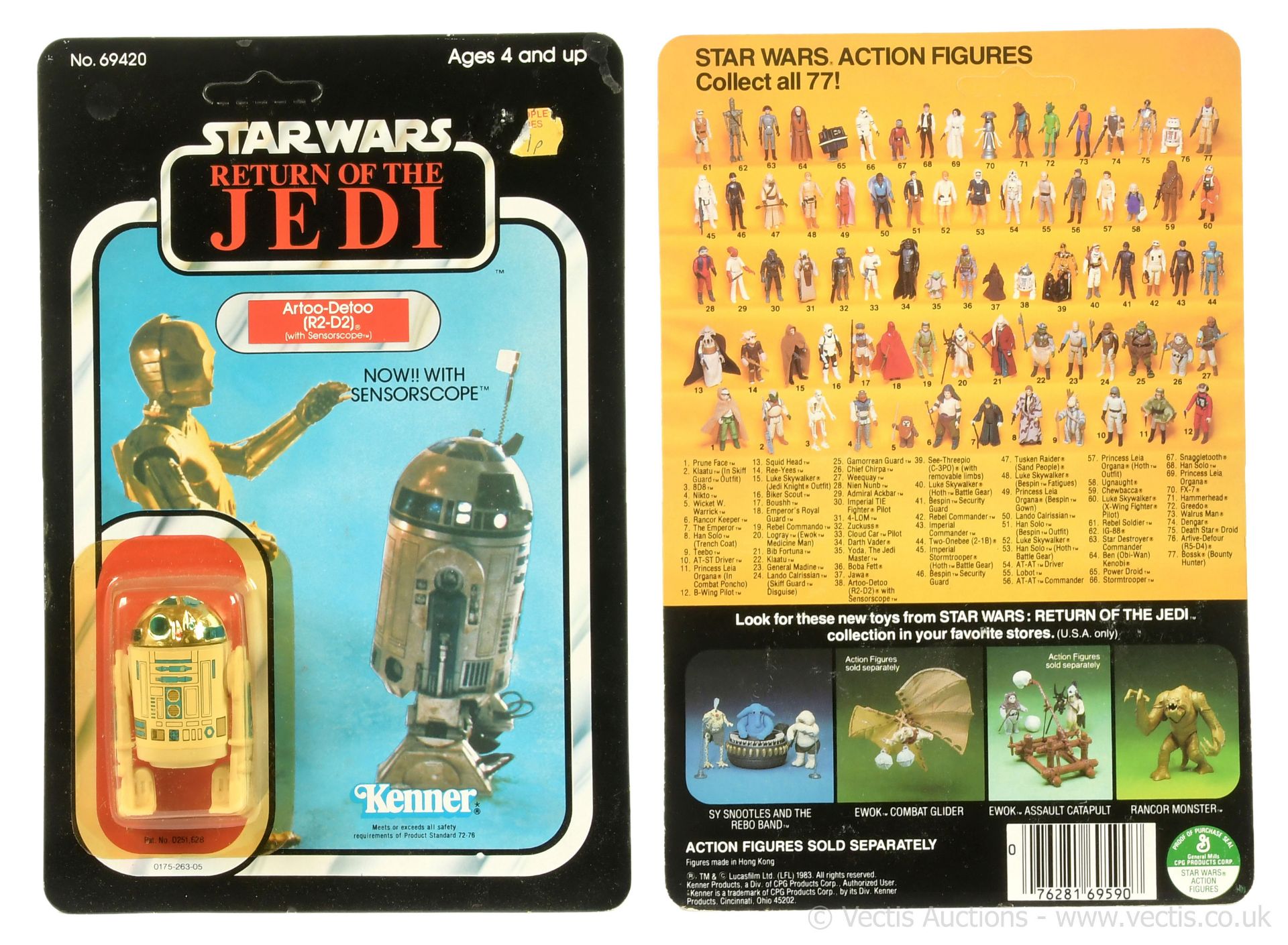 Kenner Star Wars Return of the Jedi vintage