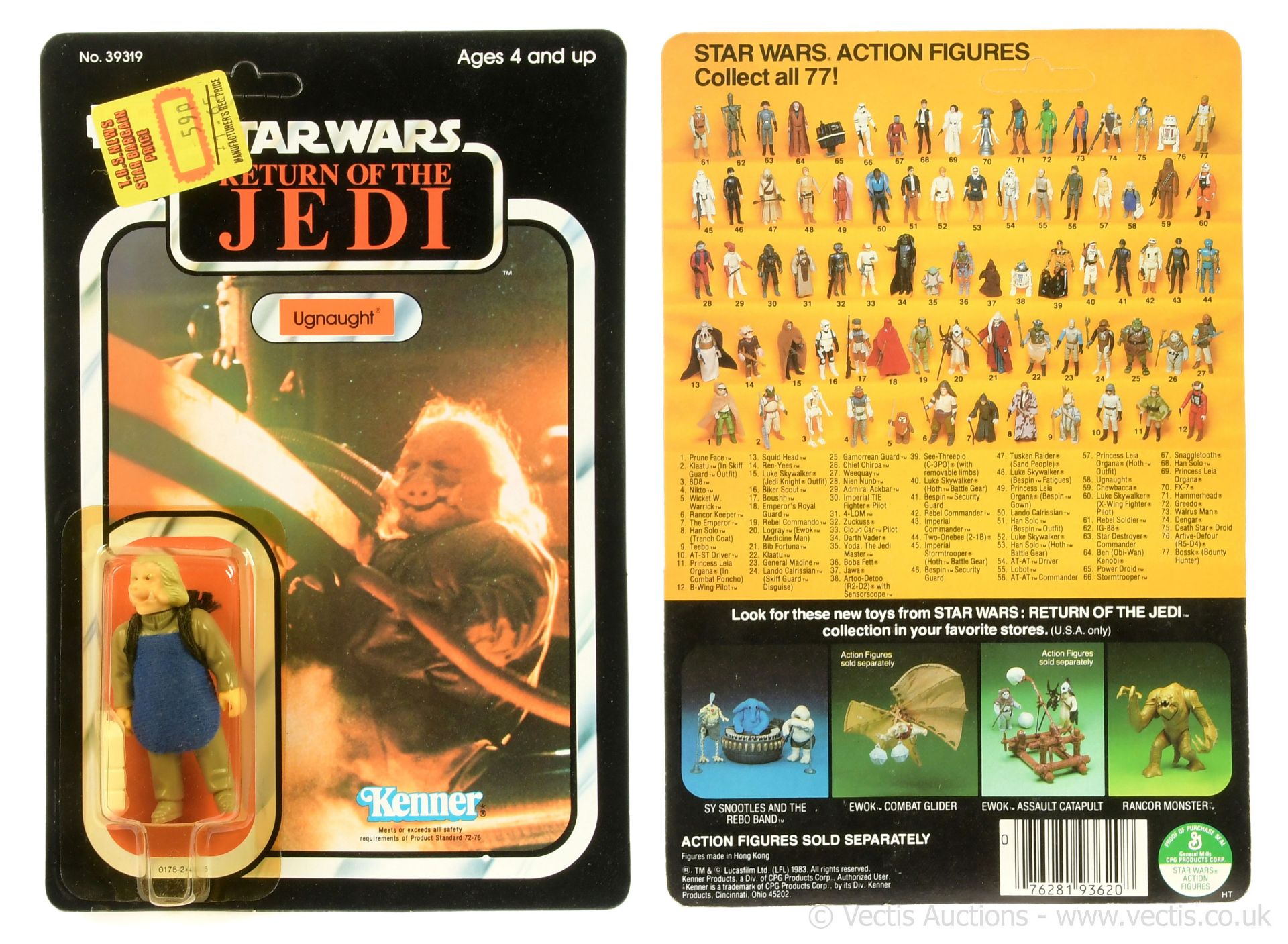 Kenner Star Wars Return of the Jedi vintage