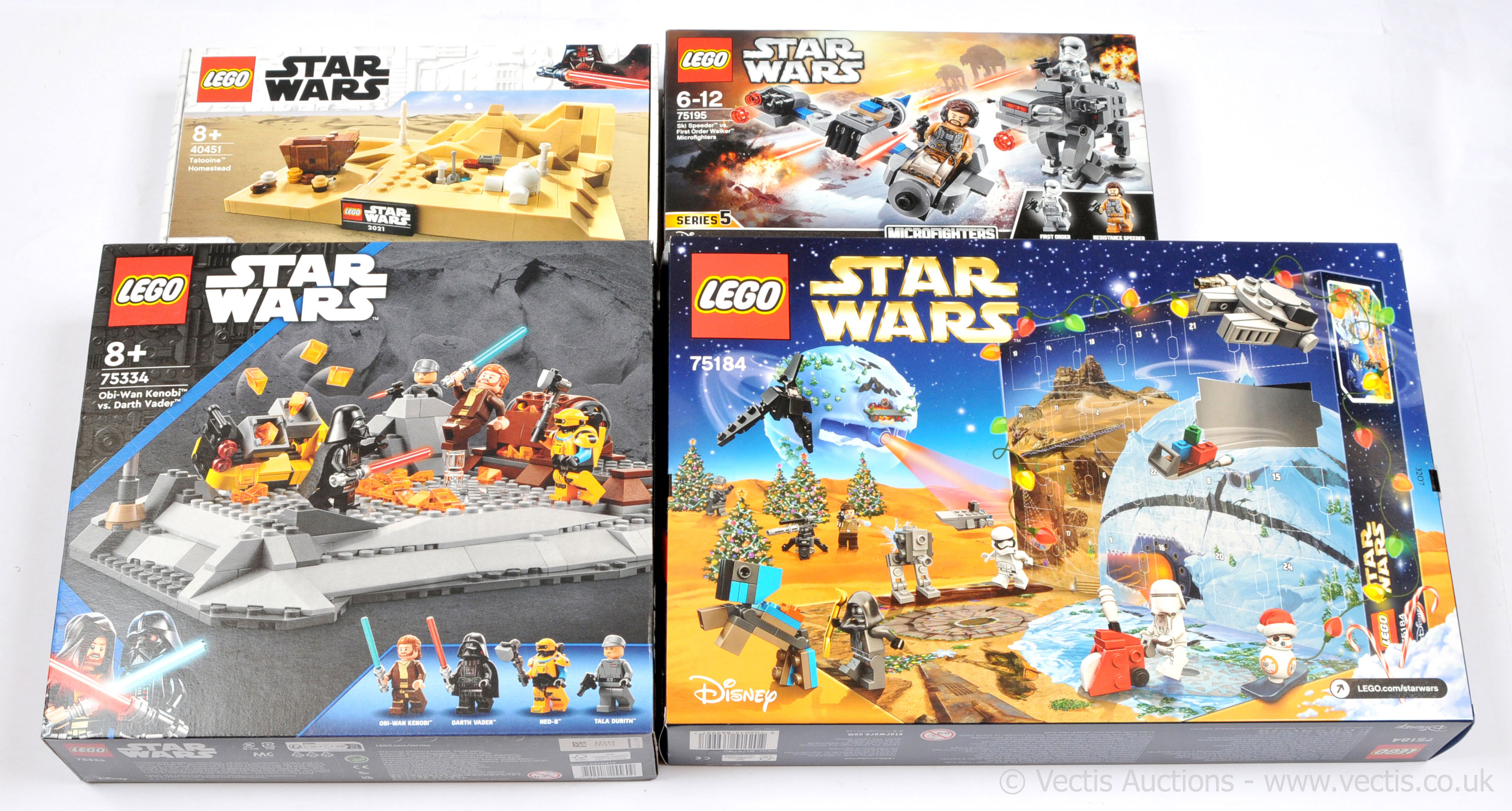 GRP inc Lego Star Wars sets x four 40451