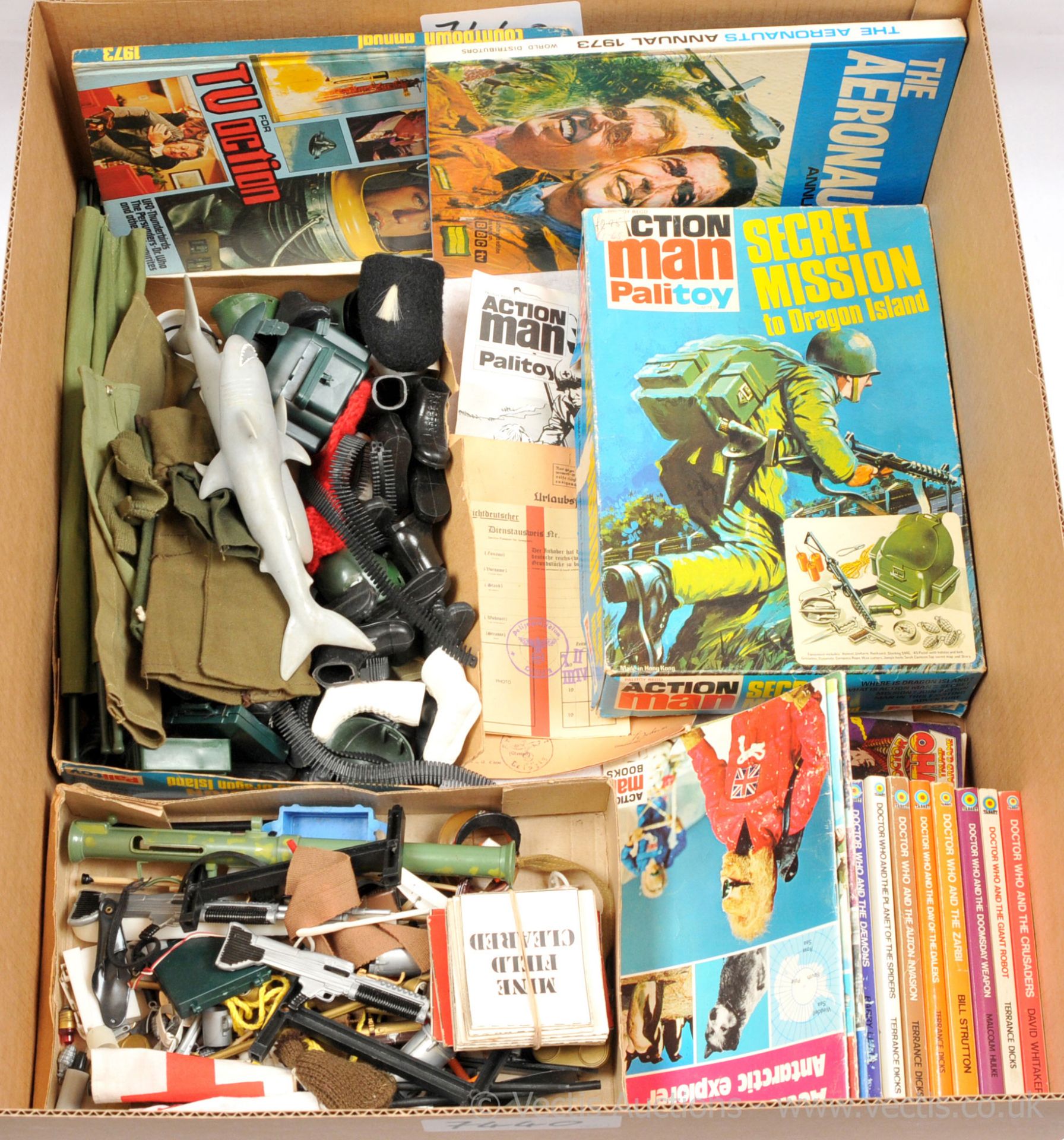 QTY inc Quantity of loose Palitoy vintage Action