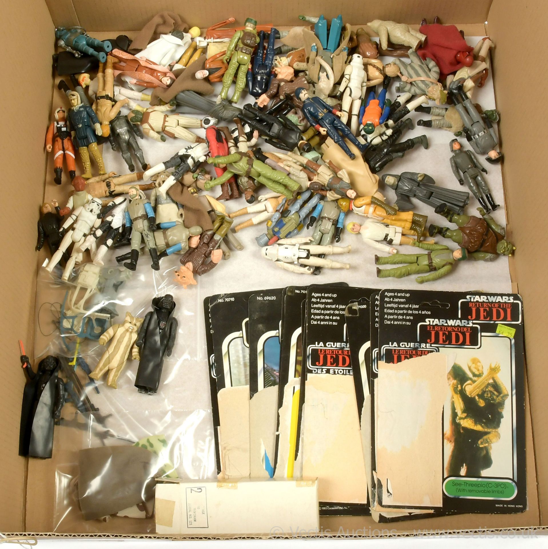 QTY inc Large quantity of vintage Star Wars