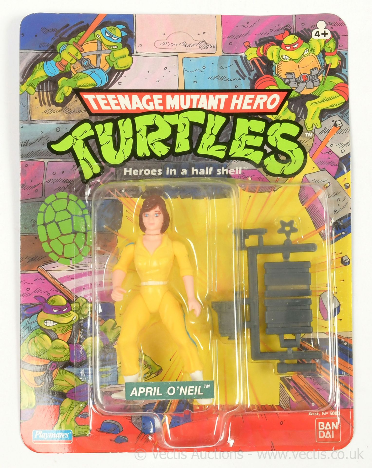 Ban Dai Playmates vintage 1988 Teenage Mutant