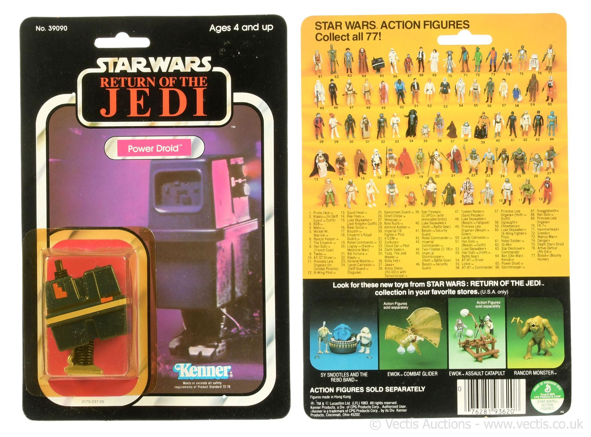 Kenner Star Wars Return of the Jedi vintage