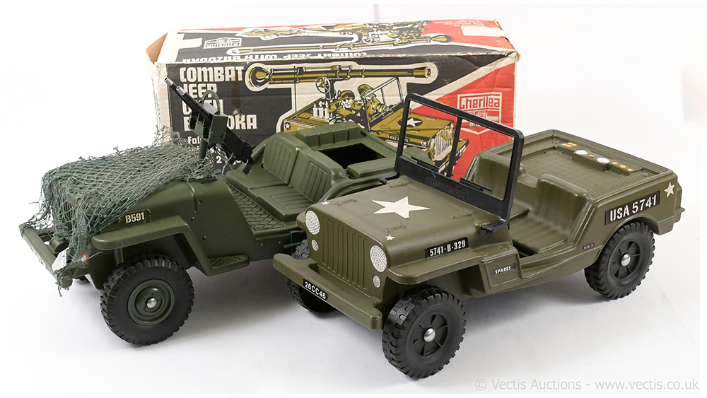 GRP inc Action Man Jeep (1) US Army Jeep