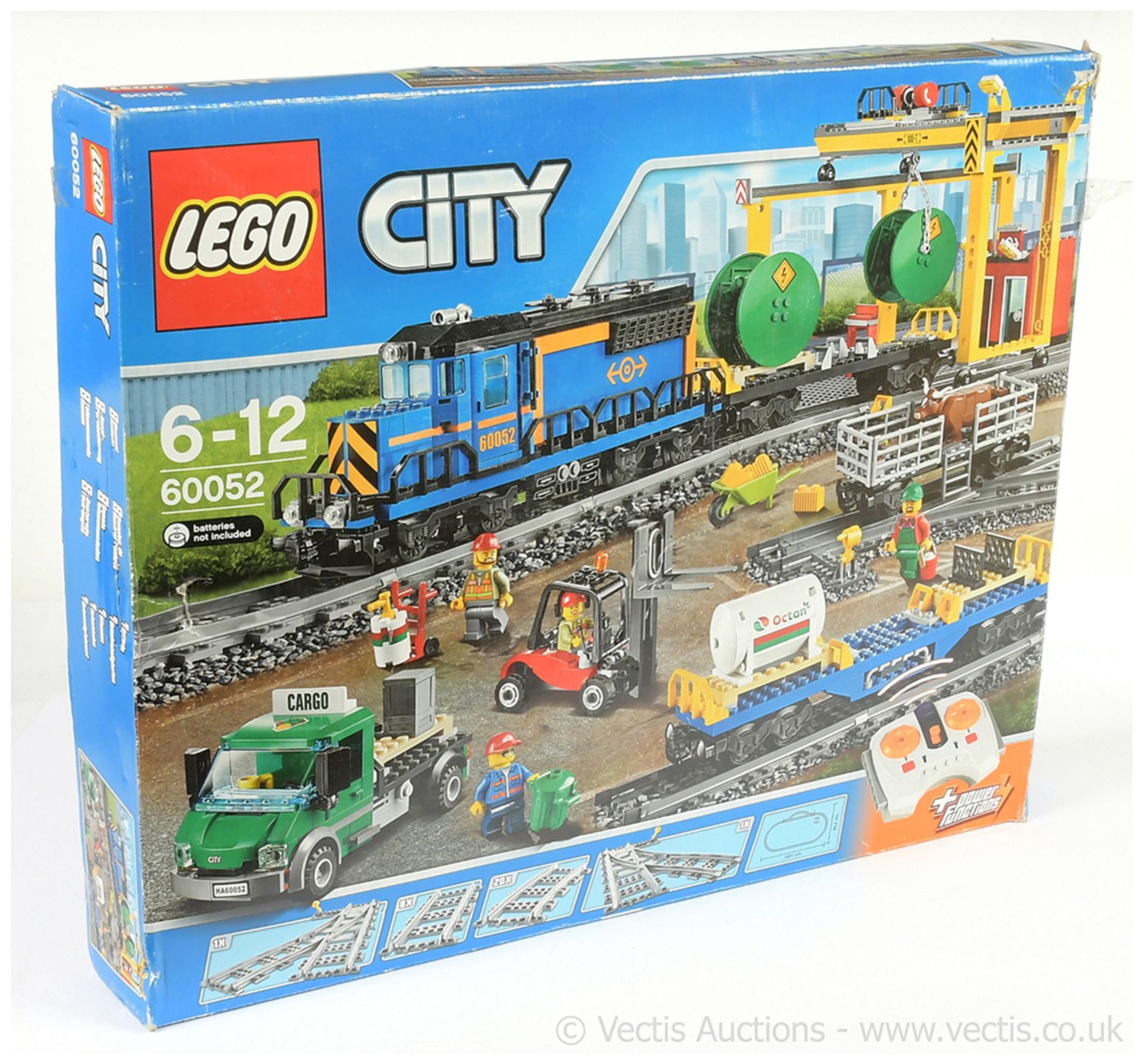 Lego City 60052 Cargo Train Set - loose parts