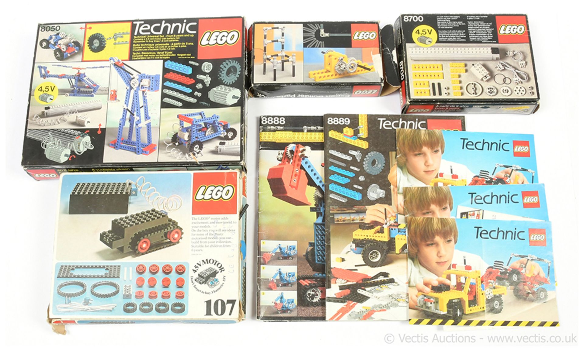 Lego Technic early sets and accessories