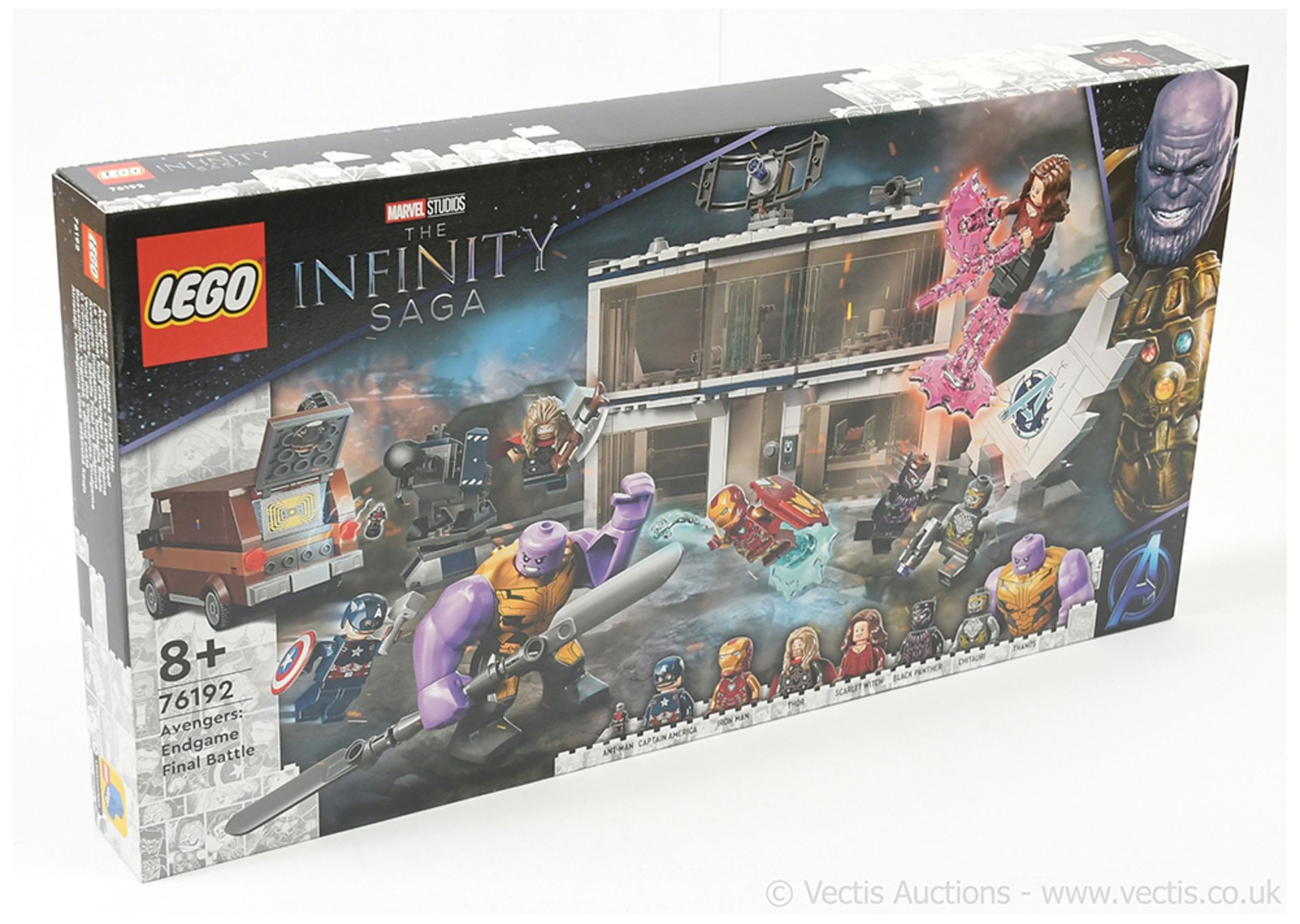 Lego Marvel The Infinity Saga set number 76192