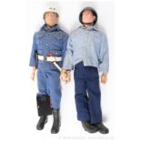 PAIR inc Palitoy Action Man Vintage figures