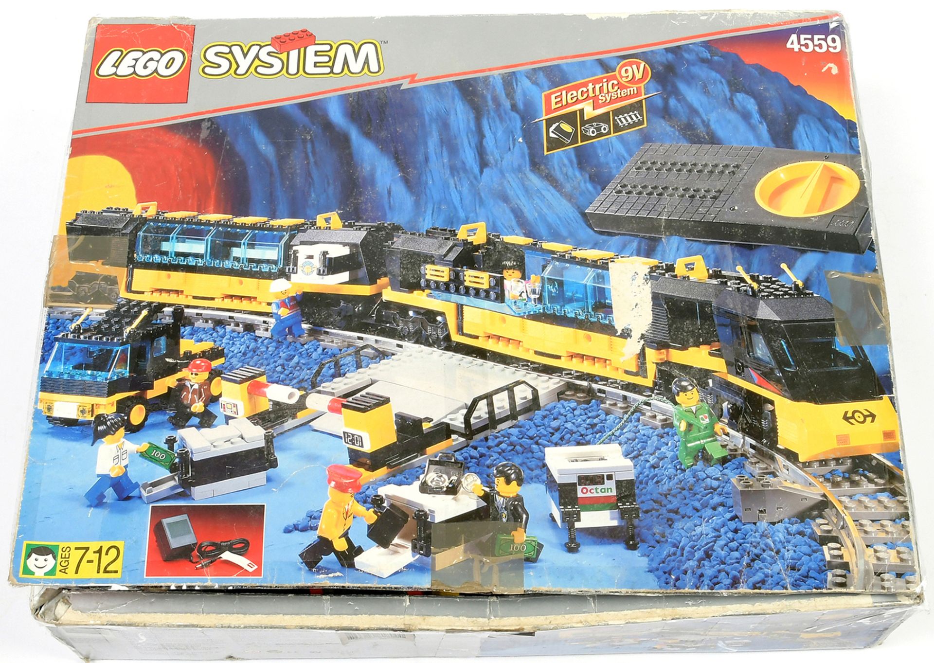 Lego System 4559 Cargo Railway - loose parts