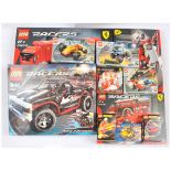 GRP inc A boxed set of Lego Racers, includes