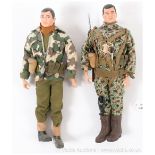 Palitoy Action Man Vintage Combat figures - both