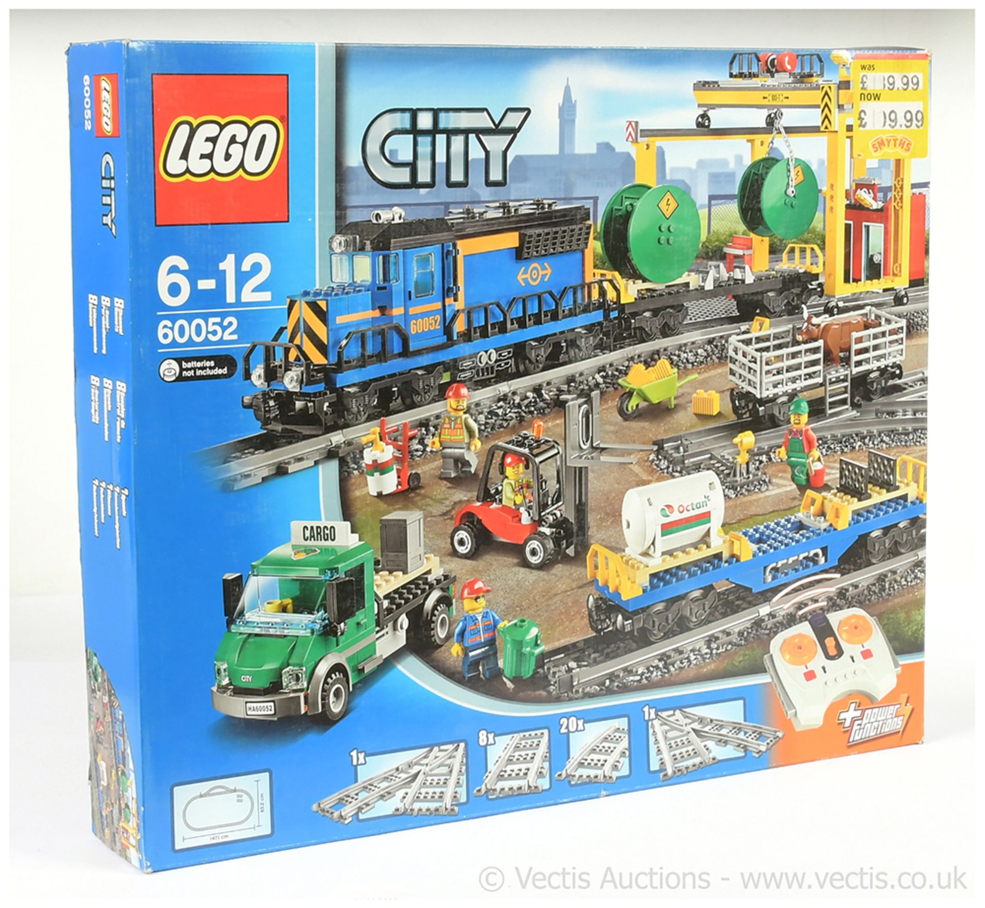 Lego City 60052 Cargo Train Set with power