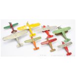 GRP inc Tootsietoy unboxed Aircraft Bi-planes