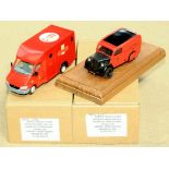 PAIR inc Promod - boxed vans a 1946 Morris Y