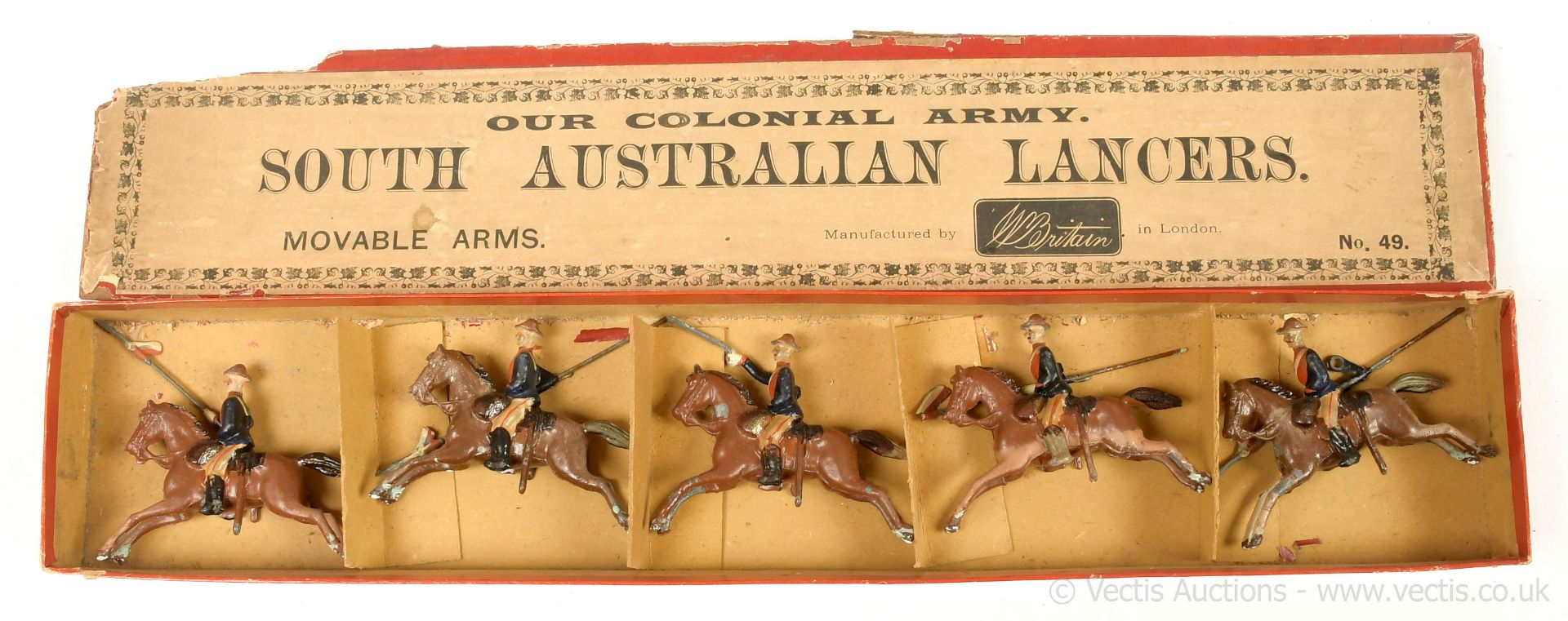 Britains - Set 49 - South Australian Lancers