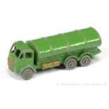 Matchbox Regular Wheels 11a ERF Tanker - green