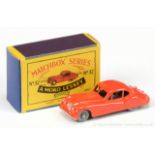 Matchbox Regular Wheels 32a Jaguar XK140 - red