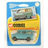 Corgi Juniors 40 Ford Transit Caravan - light