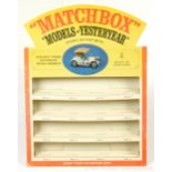 Matchbox Models of Yesteryear cardboard