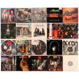 GRP inc Hard Rock/Glam Rock LPs and 12"