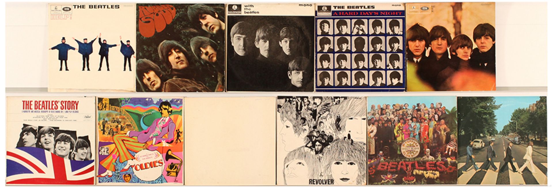 GRP inc The Beatles original LPs With