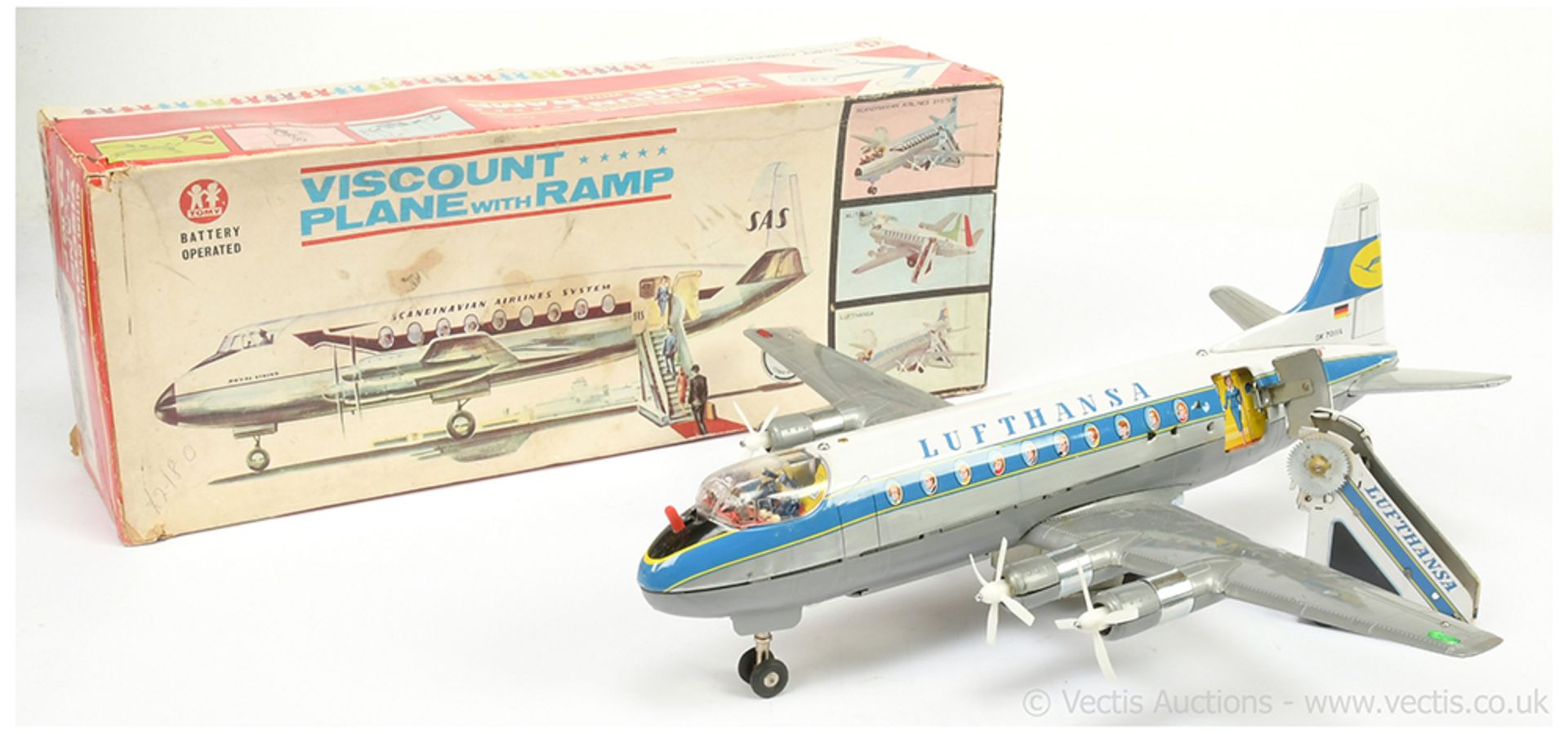 Tomy (Japan) tinplate "Battery Operated Viscount 