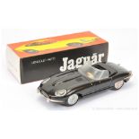 Large tinplate E-type Jaguar Opentop Sports Car