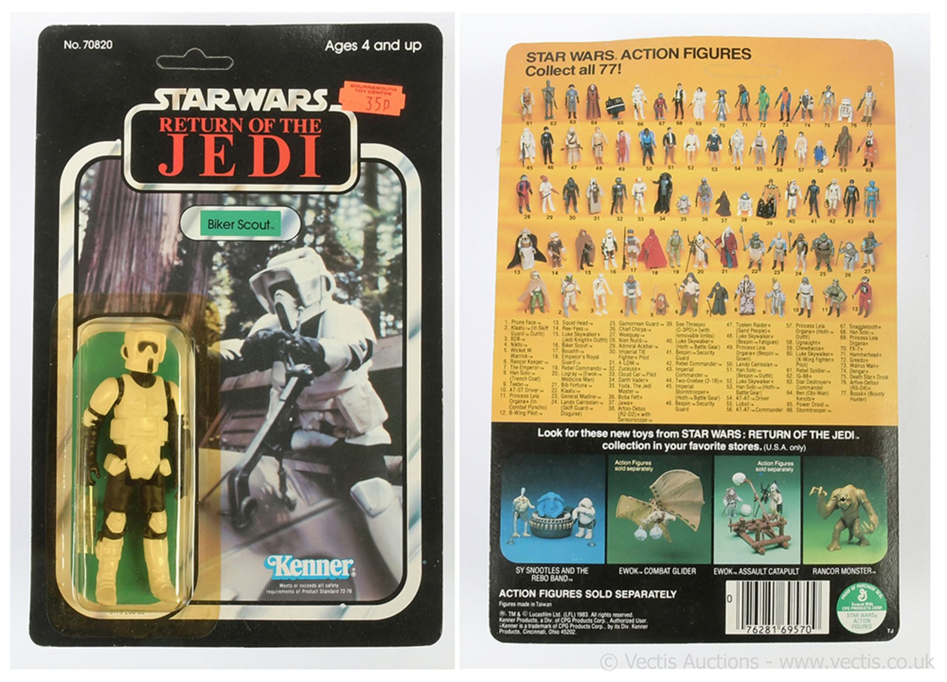 Kenner Star Wars vintage Return of the Jedi