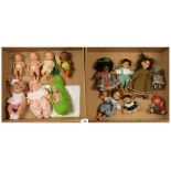 GRP inc Collection of vinyl dolls, reborn baby