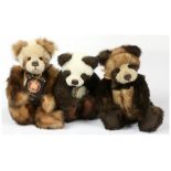GRP inc Charlie Bears panda trio: (1)