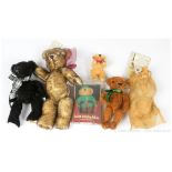 GRP inc Merrythought small mohair teddy bears x