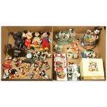 Collection of Disney Mickey Mouse ceramics and