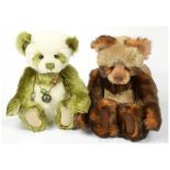 PAIR inc Charlie Bears x two (1) Tigga Plumo