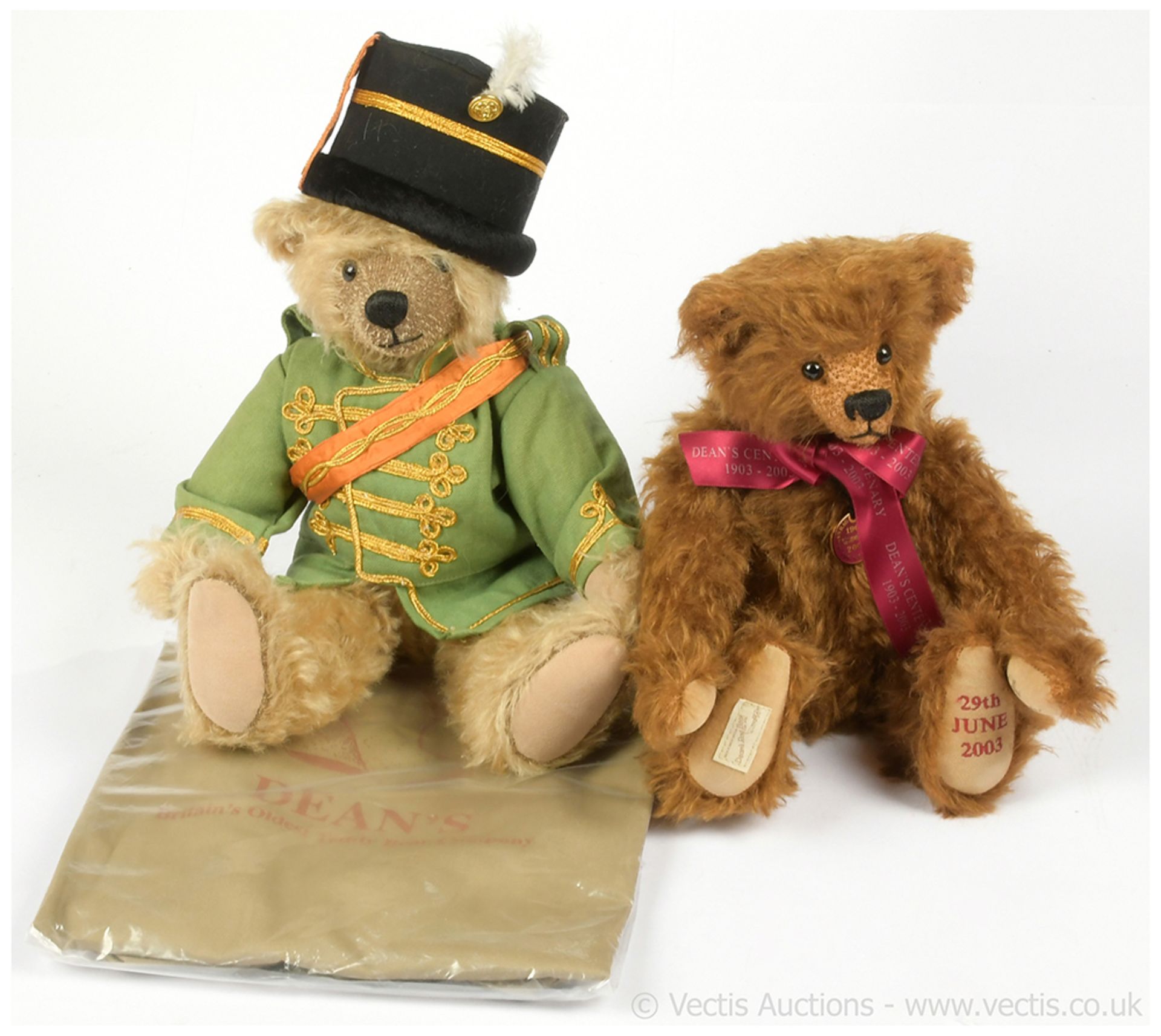 GRP inc Deans Rag Book Centenary teddy bears: