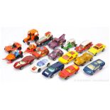 Corgi Juniors plus others to include Ford Capri "Hot Pants"; Ski-daddler with trailer; Rockets to in