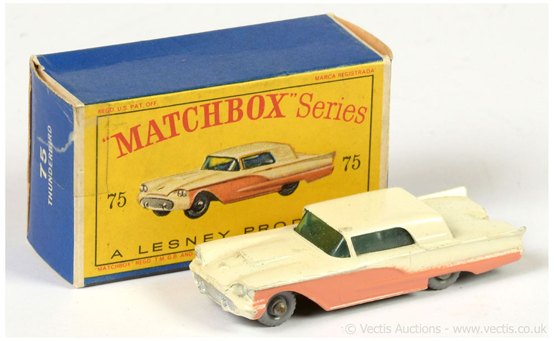 Matchbox Regular Wheels 75a Ford Thunderbird