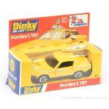 Dinky 112 "The New Avengers" Triumph TR7 "Purdey's" Car