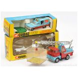 Corgi "Chipperfield Circus" 511 Chevrolet Impala two-tone blue, red, chrome trim and side flashes, c