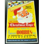 Original 1950's/1960's Retailers Show Card